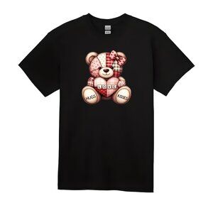 Valentine Teddy Bear Graphic T-Shirt ❤️🧸